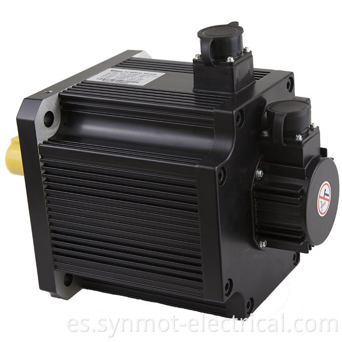 Synmot 5.5kw 21n.m 2500RPM Servo Motor de moldeo por inyección usada